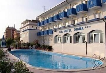 Hotel Diana Viserbella di Rimini Exterior photo